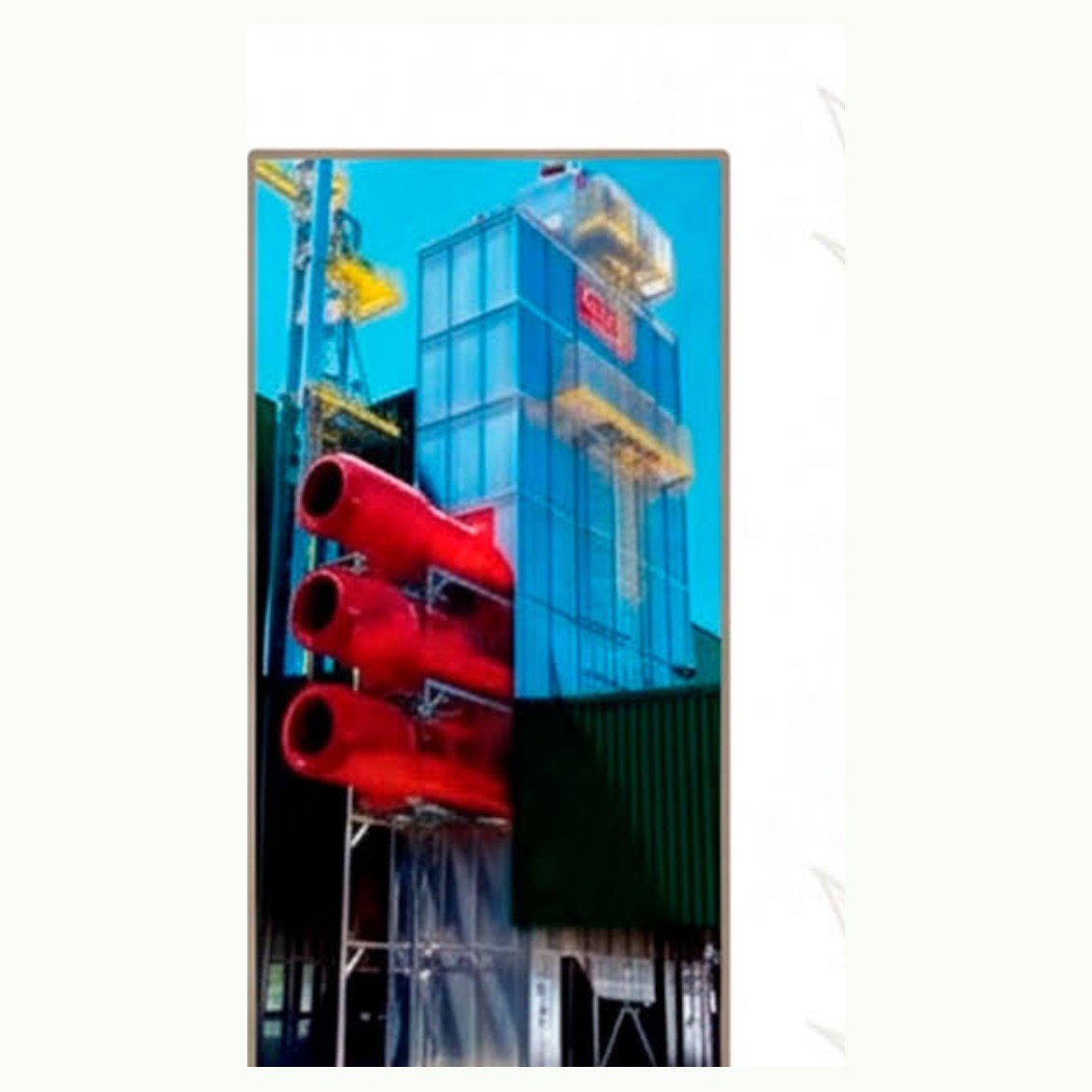 Secador com ventilador externo